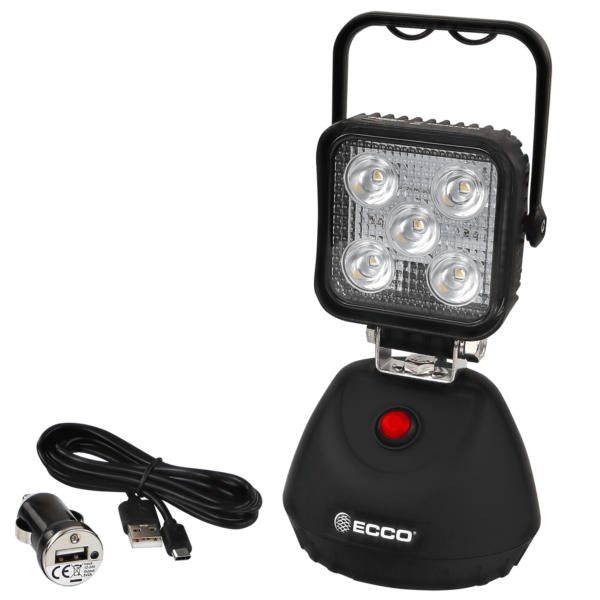 LÁMPARA DE TRABAJO LED MAGNÉTICA EW2461 ECCO - Imagen 3