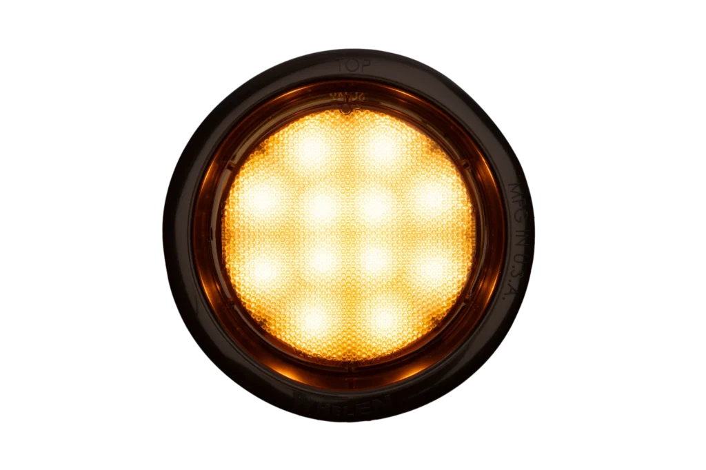 LUZ TRASERA REDONDA ÁMBAR 4″ SERIE 2GA00FAR WHELEN