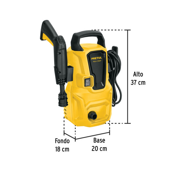 HIDROLAVADORA ELECTRICA 1350PSI - Imagen 2