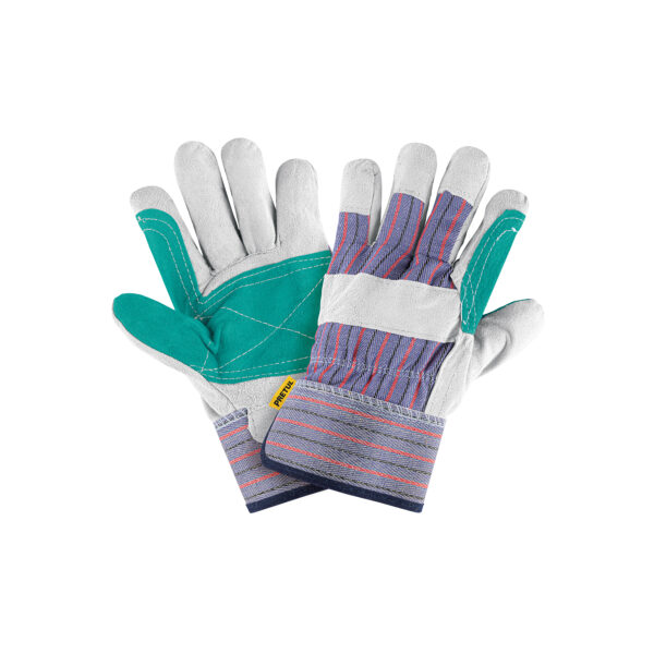 GUANTES DE CARNAZA Y LONETA CON REFUERZO 29977 TRUPER