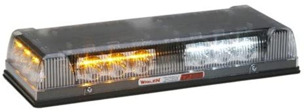 MINI BARRA RESPONDER LED 16" ÁMBAR/BLANCA R1LPPF WHELEN